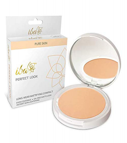 Iba Pure Skin Perfect Look Long Wear Mattifying Compact - Fair Pearl