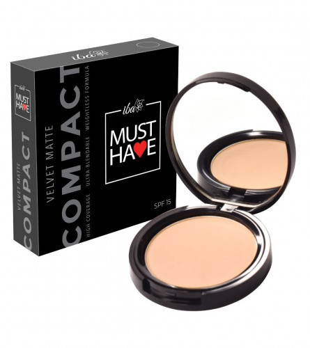 Iba Must Have Velvet Matte Pressed Compact Powder - Pure Ivory