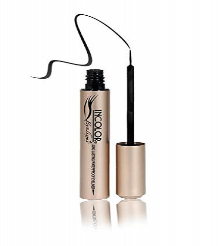 INCOLOR Intense Liquid Eyeliner Black For Women - 6 ml (Pack of 2)