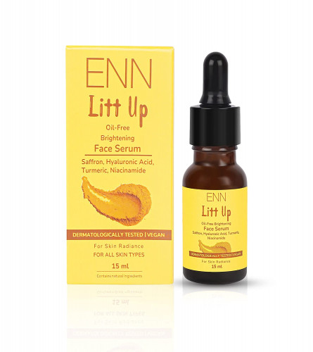 ENN LITT UP Ubtan Oil-free Brightening Serum | Anti-Ageing Solution | Lightweight
