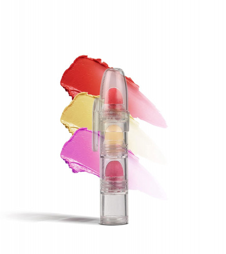 Organic Harvest 3 in 1 Lip Balm For Women With Benefits Of Hibiscus, Lily & Coffee