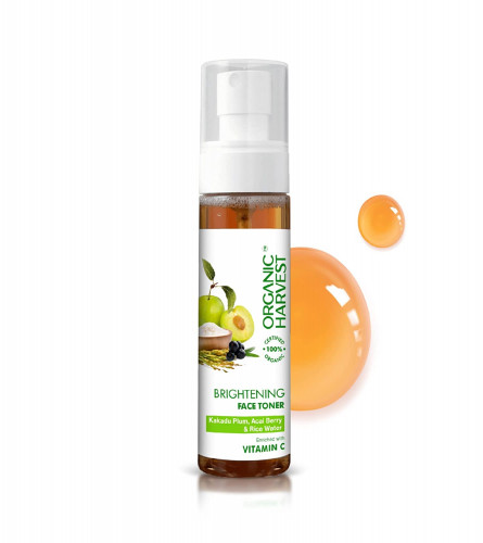 Organic Harvest Brightening Face Toner For Glowing & Blemish Free Skin