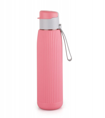 Cello Puro Steel-X Volvo Water Bottle 600 ml, Pink