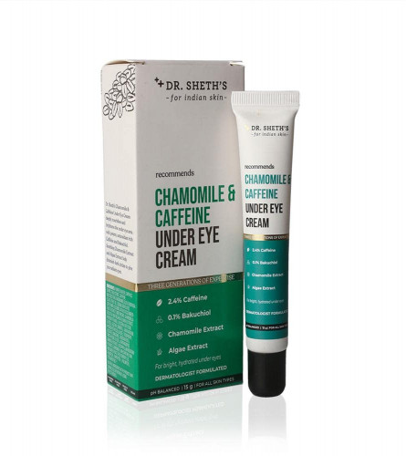 Dr. Sheth's Chamomile & 2.5% Caffeine Under Eye Cream