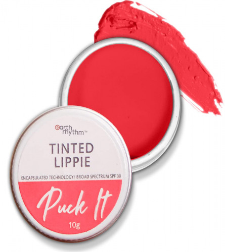 Earth Rhythm Tinted Lip Balm & Cheek Tint with SPF30 - Lady Bug, Chapped Lips