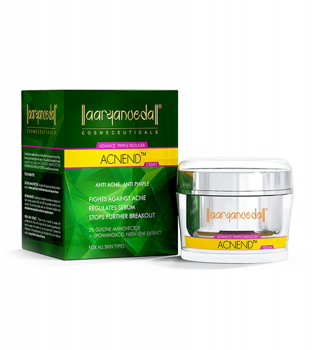 Aryanveda Unisex Acnend Cream An Anti Acne & Pimple Cream For All Skin Types