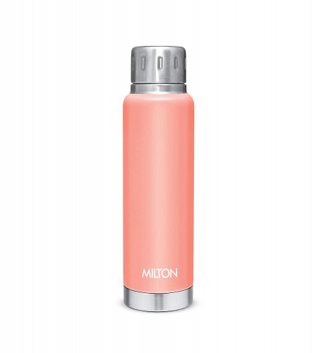 MILTON Elfin Stainless Steel Hot and Cold Water Bottle 300 ml (Orange)