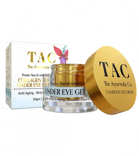The Ayurveda Co. Under Eye Gel for Dark Circles Enriched with Retinol for Fineline