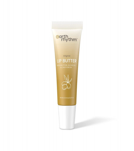 Earth Rhythm Lip Balm with Goodness of Shea Butter & Vitamin E 10 ml (Pack of 2)