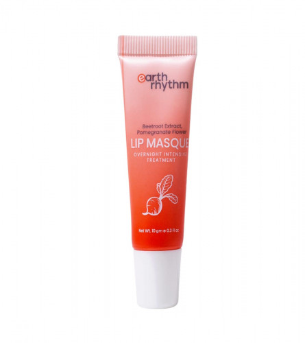 Earth Rhythm Lip Mask with Goodness of Pomegranate & Jojoba Oil 10 ml (Pack of 2)