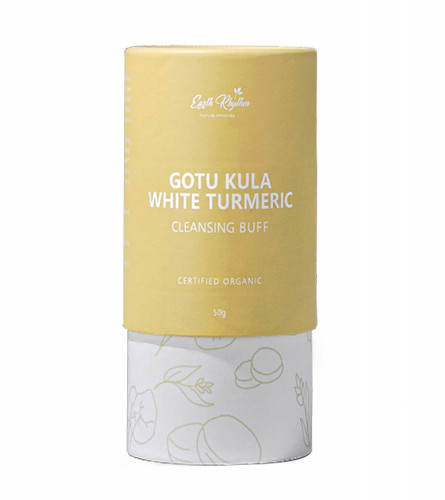Earth Rhythm Gotu Kula White Turmeric Cleansing Buff 50 gm (Pack of 2)