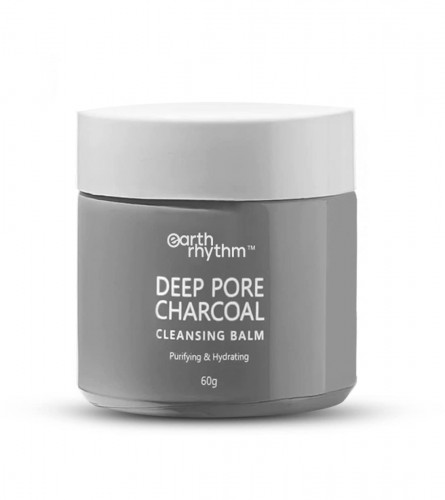 Earth Rhythm Deep Pore Charcoal Cleansing Balm 60 gm (Pack of 2)