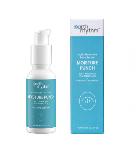 Earth Rhythm Hyaluronic Acid Serum For Dry & Dehydrated Skin 15 ml (Pack of 2)