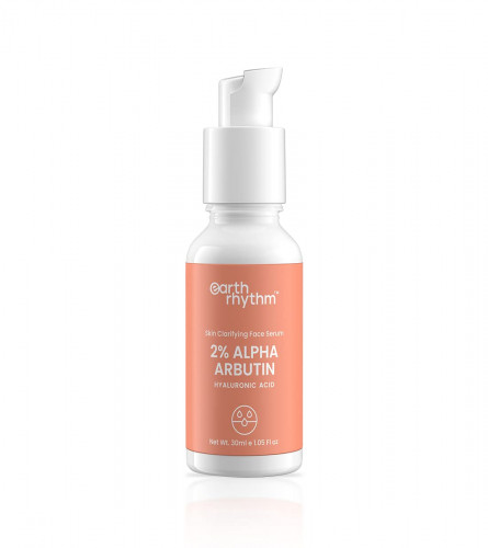 Earth Rhythm 2% Alpha Arbutin with Hyaluronic Acid Skin Clarifying Serum 30 ml