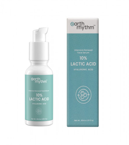 Earth Rhythm 10% LACTIC ACID + HYALURONIC ACID - INTENSIVE RENEWAL SERUM 30 ml