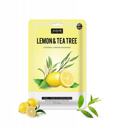 Jaquline USA Lemon & Tea Tree Sheet Mask