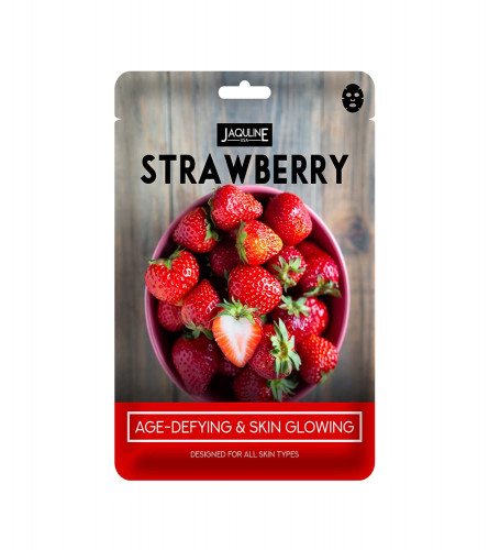 Jaquline USA Strawberry Sheet Mask | Age-Defying
