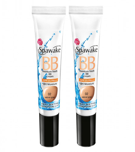 Spawake BB Cream 02 Natural Glow 30g (Pack of 2)