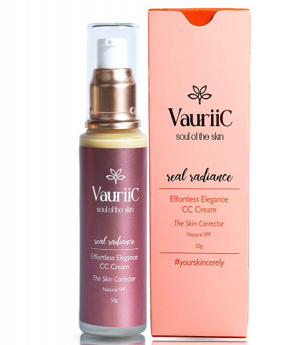 VauriiC Effortless Elegance CC Cream for Women, The Skin Corrector