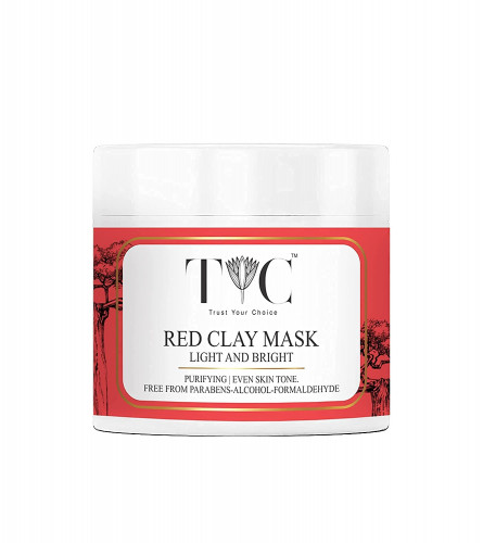 TYC Red Clay Face Mask | Lighten Scars, Repair Pigmentation, Glow & Bright