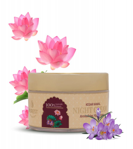 PUREST AYURVEDA KAMAL KESAR Whitening and Brightening Nourishing Night Cream