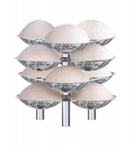 Hawkins Idli Stand, 12 Idlis, For 5 Litre and bigger Pressure Cooker, Aluminum