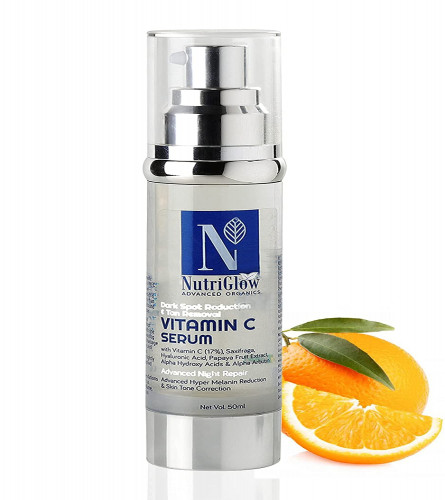 NutriGlow Advanced Organics Vitamin C Serum For Face 50 ml