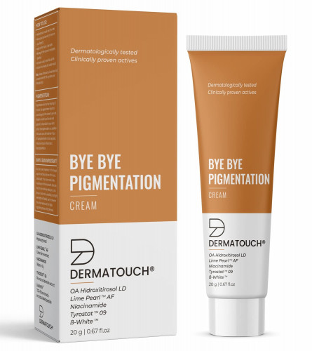 DERMATOUCH Bye Bye Pigmentation Cream || Anti Pigmentation Cream for Women/Men - 20 Gm