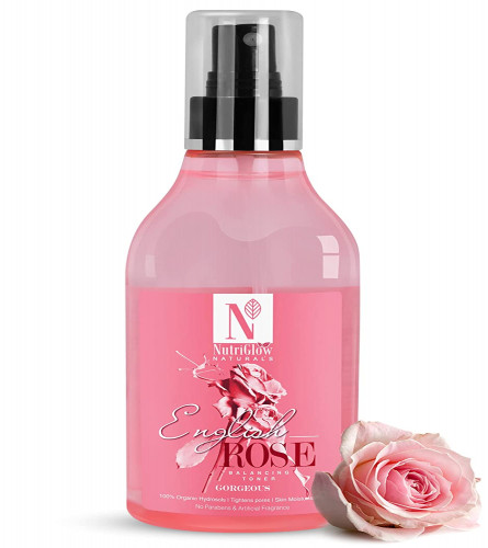 NutriGlow Naturals English Rose Balance Toner 300 ml
