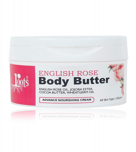Roots21 English Rose Body Butter 100 gm (pack of 2)