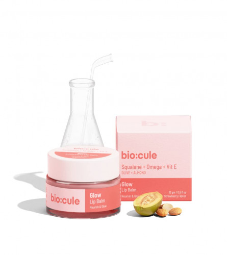 biocule Glow Lip Balm for Soft, Supple & Glowing Pink Lips