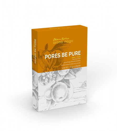 Aroma Magic Pores Be Pure Sheet Mask 20 gm (Pack of 5)
