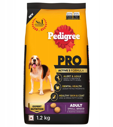 Pedigree PRO Adult, Dry Dog Food, Expert Nutrition for Small Breed Dog (Free Shipping Worldwide)