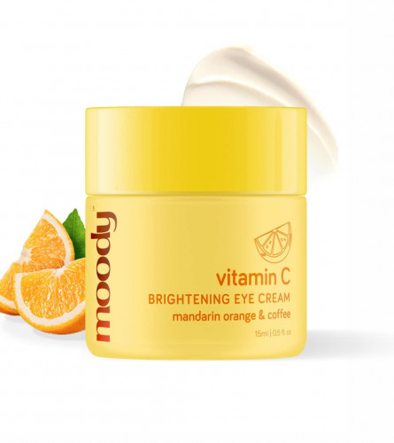 Moody Vitamin C Eye Cream | Reduces Dark Circles, Lines, Wrinkles & Puffiness