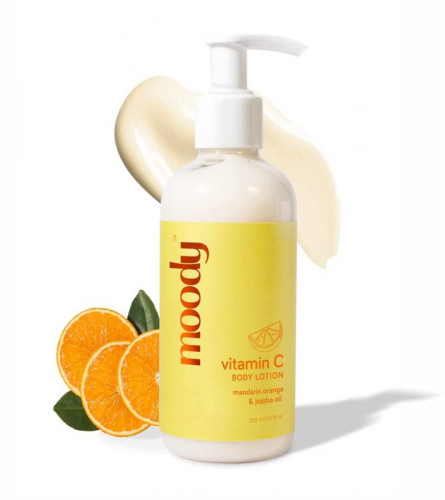 Moody Vitamin C Body Lotion for Brightening, Nourishing, Smoothening & Hydrating skin