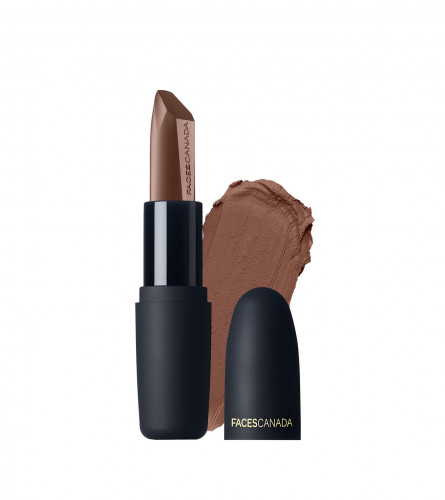 FACES CANADA Weightless Matte Lipstick -Pretty Sepia 08, 4.5g (Pack of 3)