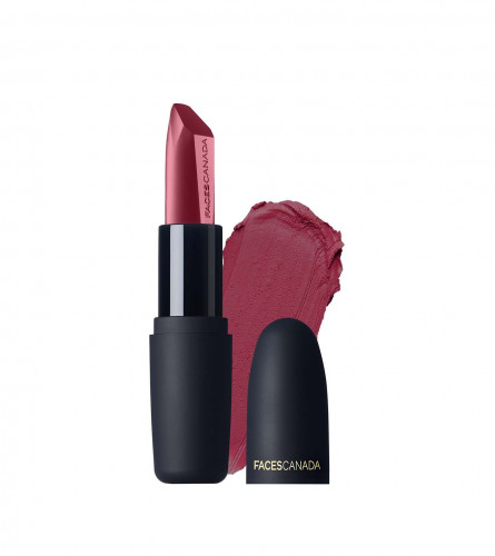 FACES CANADA Weightless Matte Lipstick -Flamboyant Plum 12, 4.5g (Pack of 2)