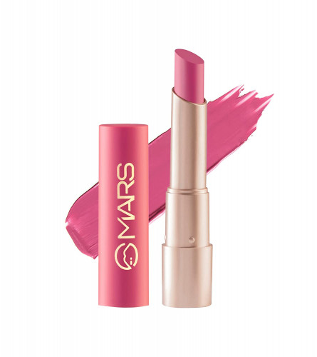 MARS Creamy Matte Long Lasting Lipstick 18-Gulabi Garba 4 g (Pack of 2)