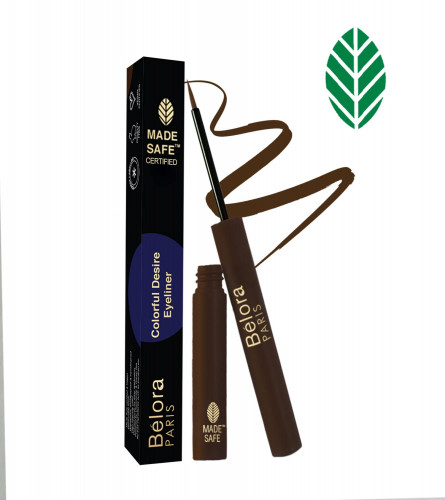 Belora Paris Colorful Desire Brown Eyeliner |Matte Finish Liquid Eyeliner