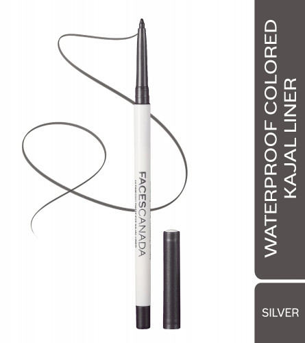 Faces Canada UltimePro Twist Eye Kajal Liner Silver 01 0.35g
