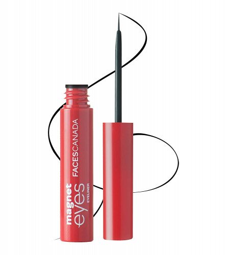 FACES CANADA Magneteyes Eyeliner - Black, 3.5ml (Pack Of 2)