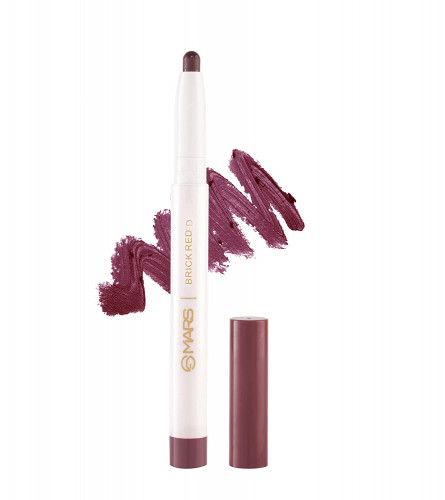 MARS Retractable Poppins Long Lasting Lip Crayon 03-PLUM NIGHT 1.3 gm (Pack Of 2)