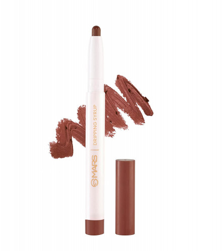 MARS Retractable Poppins Long Lasting Lip Crayon 14-DRIPPING SYRUP 1.3 gm (Pack Of 2)