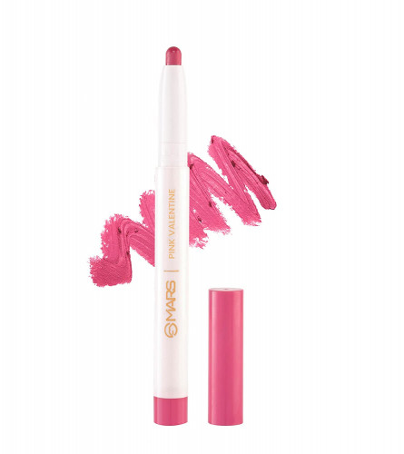MARS Retractable Poppins Long Lasting Lip Crayon 18-PINK VALENTINE 1.3 gm