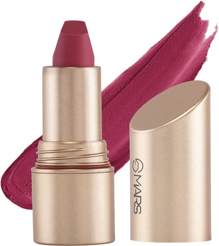 MARS Matte Long Lasting Matinee Lipstick Matte Finish 02-Cherry Red 3.5 g (Pack Of 2)
