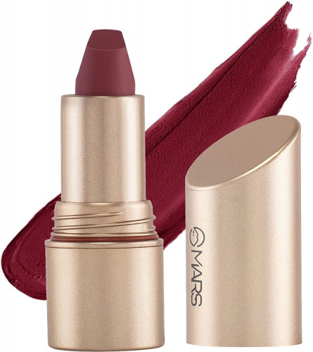 MARS Matte Long Lasting Matinee Lipstick 05-Burgundy 3.5 g (Pack Of 2)