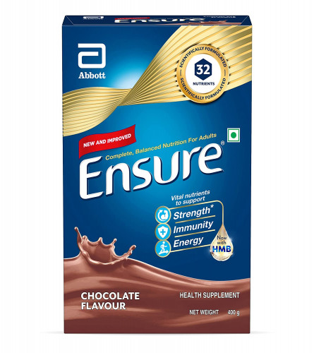 Ensure Complete, Balanced Nutrition Drink For Adults 400g, Chocolate Flavour Free Shipping Worldwide