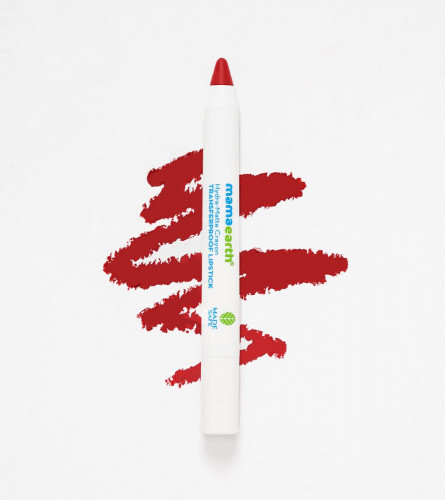 Mamaearth Hydra-Matte Crayon Transferproof Lipstick 07 Raspberry Red - 2.4 g