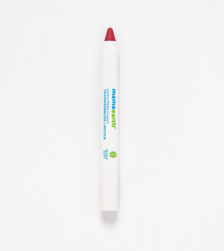 Mamaearth Hydra-Matte Crayon Transferproof Lipstick Lychee Pink - 2.4 g