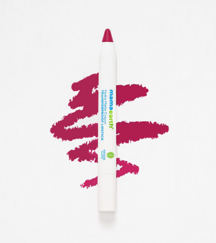 Mamaearth Hydra-Matte Crayon Transferproof Lipstick Passionfruit Wine - 2.4 g